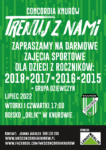 Trenuj z nami! Darmowe, lipcowe zajęcia sportowe dla dzieci.